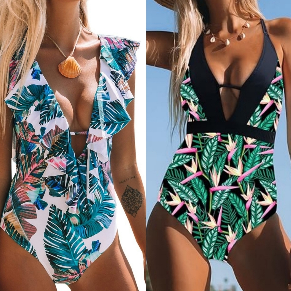 Tropical Monokinis 2 for 1